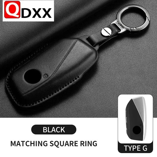 Protector Fob Leather Car Remote Key Case Cover Shell For BMW 7 Series G70 G09 XM U06 G81 M3 i7 X7 G07 LCI iX I20 X1 U11