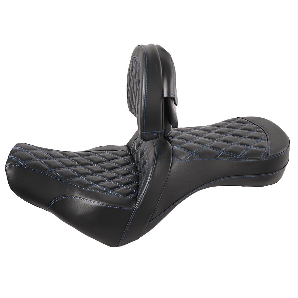 Мягкая подушка сиденья с поддержкой спины для Harley-Davidson Softail Streetfighter 18-25