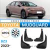 Подходит для Toyota BZ3 2022 мягкий резиновый грязезащитный щиток для автомобиля, модификация переднего и заднего крыла шины