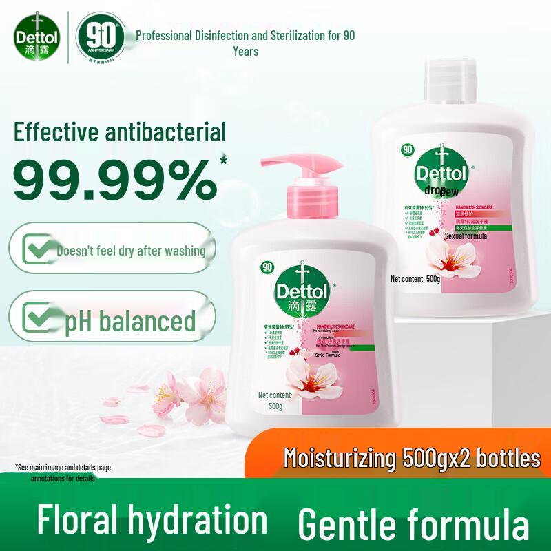 Dettol Антибактериальное увлажняющее средство для мытья рук
