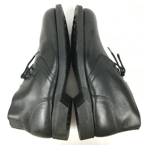 80s Vintage Addison Shoe Co Z41-1983/75 Size 6.5R 24.5 Steel Toe U.S. Navy Service Shoes Black(USED)