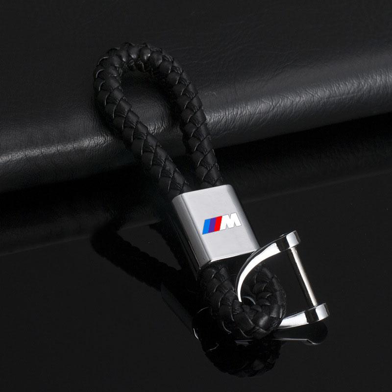 Metal Car Key Chain Key Ring Key Lanyard Car Emblem Styling For BMW M E34 E36 E60 E90 E46 E39 E70 F10 F20 F30 X5 X6 X1 DZ0