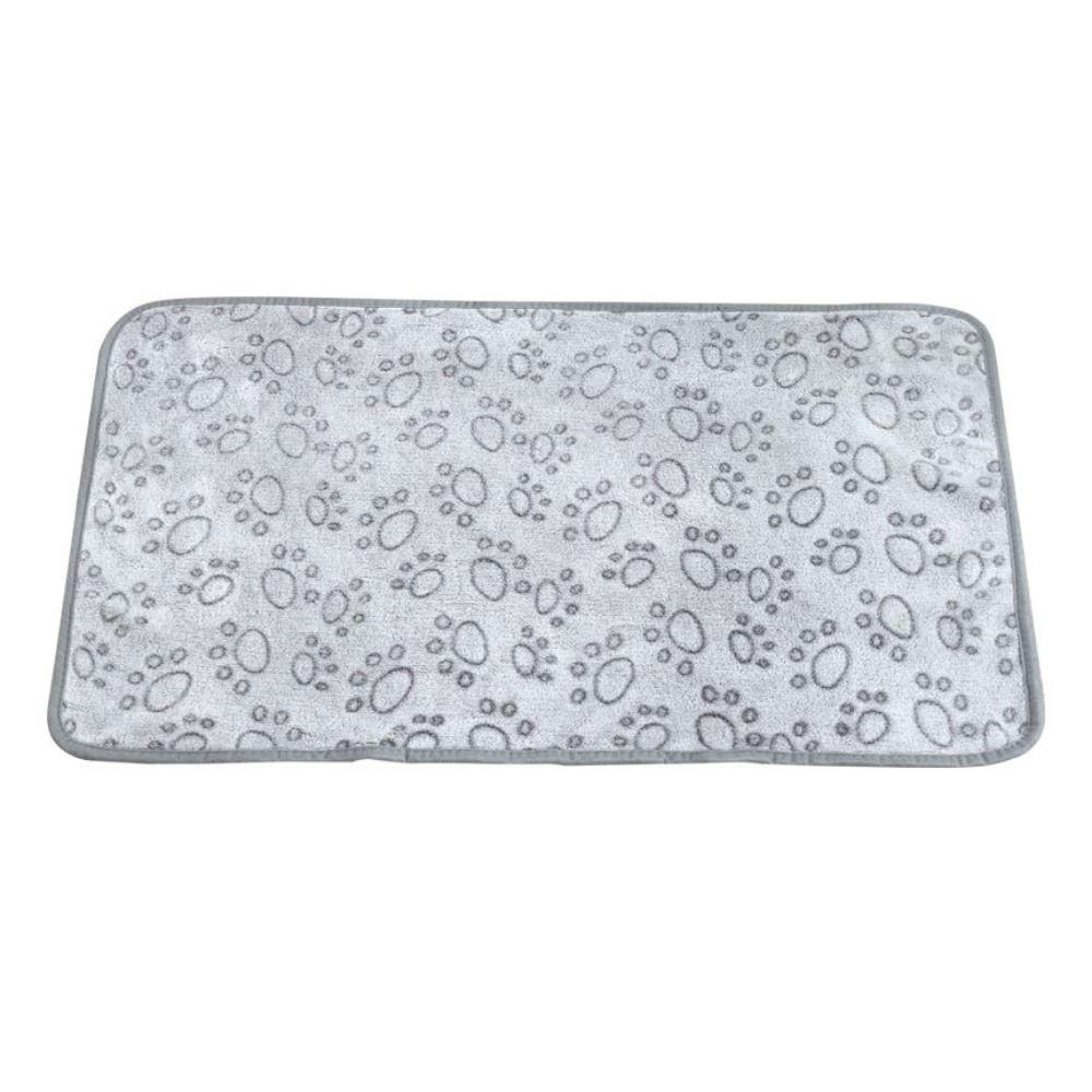 Теплый чехол для коврика для питомца с рисунком из мультфильма, флисовое одеяло для кошек и собак, зимнее одеяло для щенков и котят