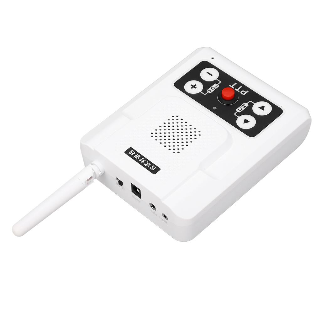 5 Вт Беспроводная система внутренней связи 80 дБ Регулируемая частота Белый Чистый Громкий Звук Сильное Проникновение для