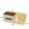 Настольный ящик-органайзер для хранения, студенческий, офисный, для канцелярии, мелочей, универсальный сортировочный ящик, коробка для салфеток, полка для хранения косметики