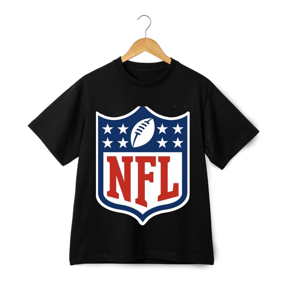 Футболка с логотипом NFL Shield Национальная футбольная лига Фан-футболка