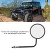 Автомобильные круглые зеркала Боковое зеркало заднего вида на стойку A Аксессуар Подходит для Jeep Wrangler JK 2007 2017B