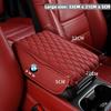 Car Armrest Box Height Pad Universal Leather Armrest Cushion For BMW M Power X1 e84 X3 f25 X5 e53 x6 e71 ix3 i3 320i 330d M4 RW7