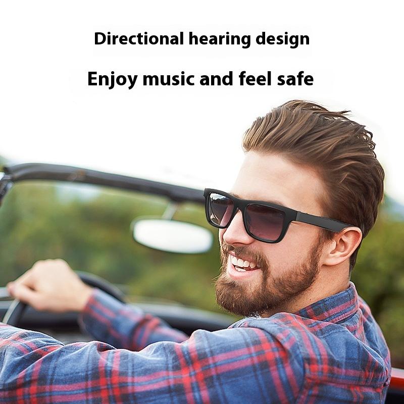 Smart Glasses, Sunglasses, Black Technology, Can Talk and Listen To Music, Bluetooth Audio Glasses