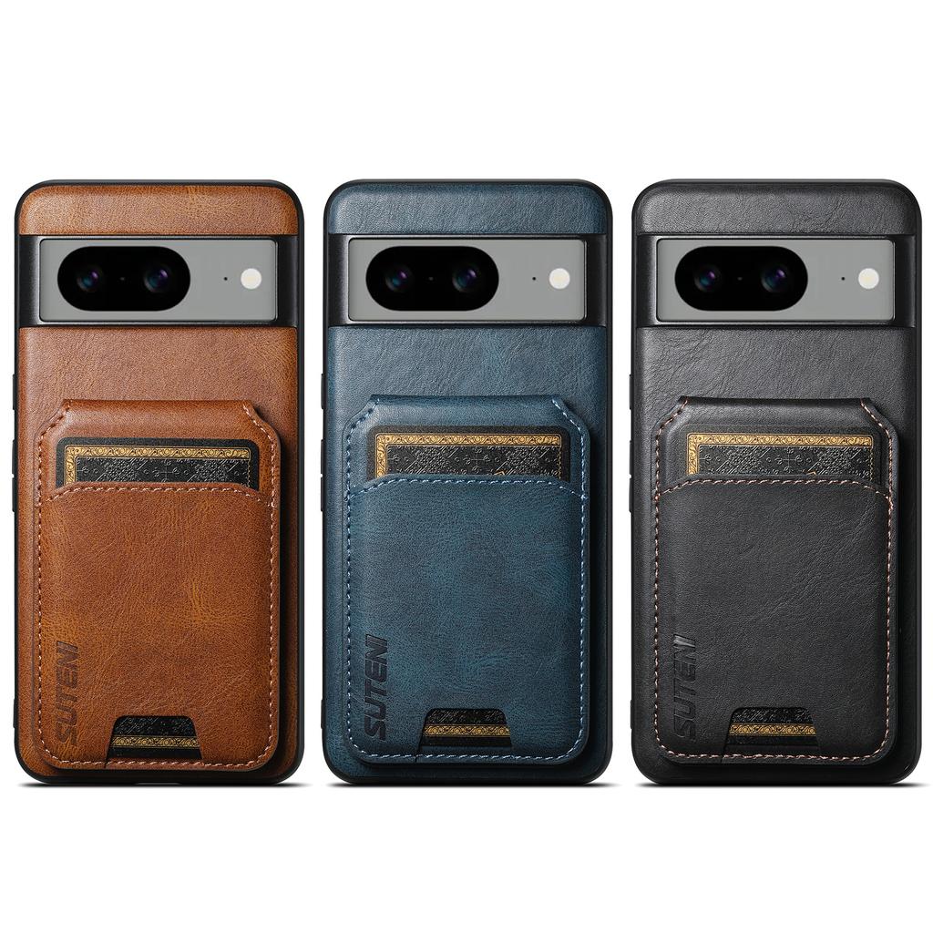 Suitable For Google Pixel 10Pro Card Phone Case Google Pixel 9 Stand Back Cover Card Holder Protective Leather Case