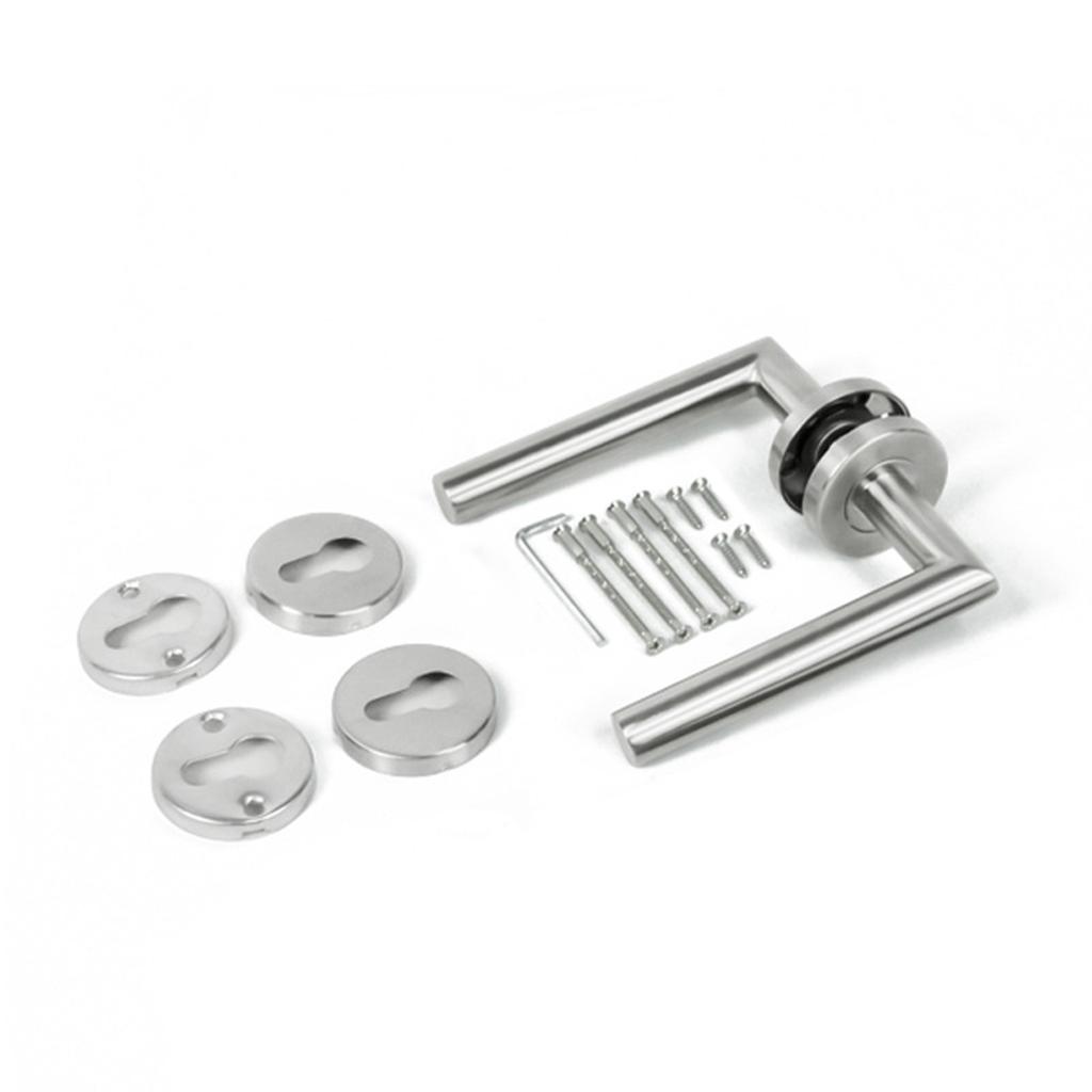 Дверной замок с рычажным механизмом, круглая ручка с Т-образной планкой, стальные уголки, дверная ручка для внутренних дверей, требующих защиты ключом