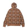 Jordan Архео Коричневый M J Ess Hldy Флисовое Худи с Принтом Клетку, Мягкое Худи с Длинным Рукавом, Унисекс FV7458-223