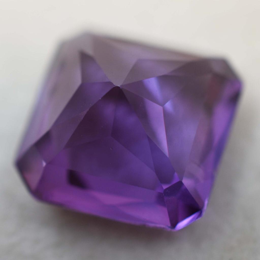 8.20 Ct Natural Color Change Alexandrite Square Stunning Certified Gemstone