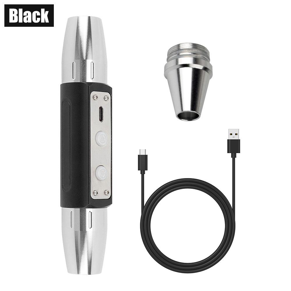 Экспертный фонарь для идентификации нефрита, 6 светодиодов, белый/желтый/красный/синий/365 нм/395 нм УФ-фонарик Ультрафиолетовые драгоценные камни Ювелирные изделия Детектор янтаря