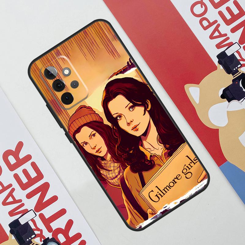 Чехол-коллаж «Девочки Гилмор» для Samsung Galaxy A14 A24 A34 A54 A51 A71 A13 A23 A33 A53 A12 A22 A32 A42 A52