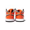 Детские кроссовки Air Jordan 1 Mid SE TD Turf Orange Black White BQ6933-802