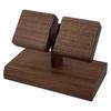 IGIMI Watch Made In Adjustable Holds 2 XX99020205007 Stand, Japan, Wooden, Angle, Watches, Walnut,