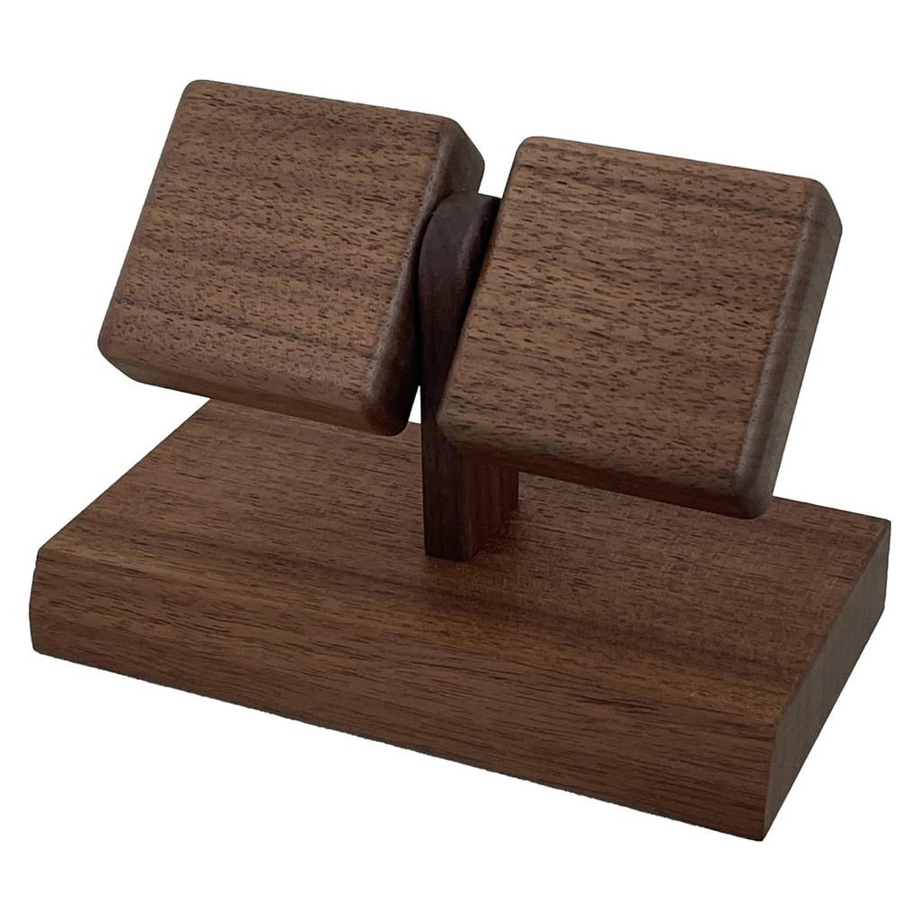 IGIMI Часы Сделано в Регулируемый Вмещает 2 XX99020205007 Подставка, Япония, Деревянный, Угол, Часы, Орех,