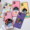 Чехол Kakao Friends для Samsung Galaxy A50 A70 M52 A30 A20s A20e A10 A40 A10s M51 M31 M30s Черный чехол для телефона