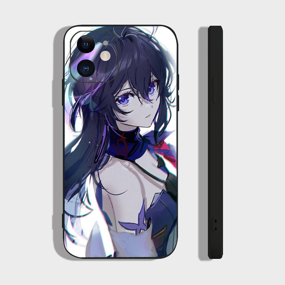 Чехол для телефона Honkai Star Rail с персонажем Зеле, анимированный, для iPhone 17 Air 16 15 14 13 Pro Max 11 12, Черный силиконовый чехол