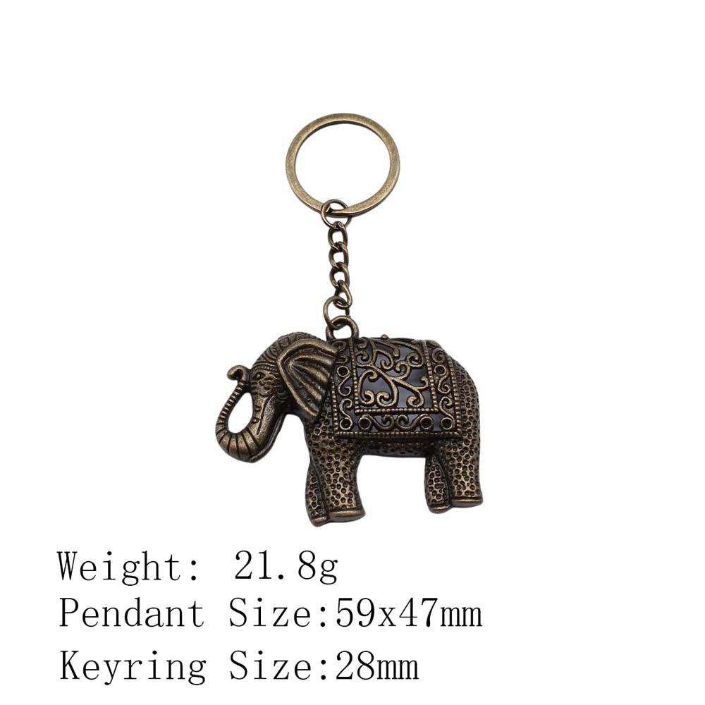 Wedding Anniversary Men Keychain Elephant Key Ring Women's Clothing Chains For Boys