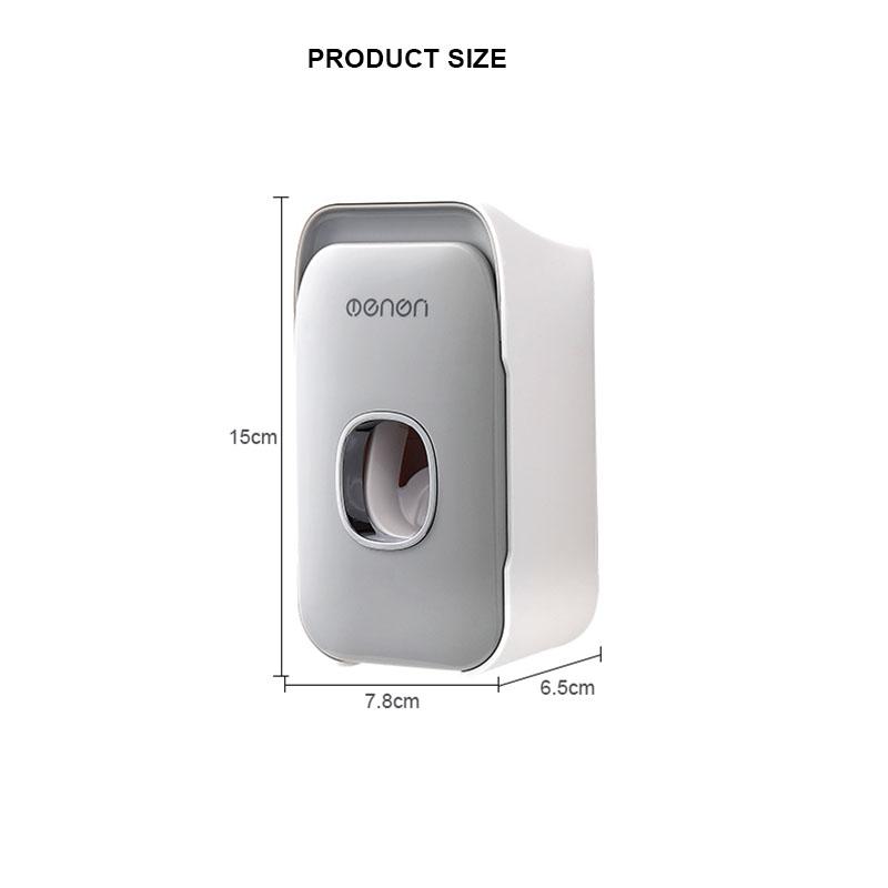 Автоматический дозатор зубной пасты, держатель для зубных щеток, настенное крепление, стеллаж для хранения зубных щеток, соковыжималка для зубной пасты