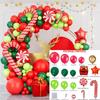 Merry Christmas Decoration Balloons Suit Christmas Theme Balloon Arch Garland Set Xmas Navidad New Year Gift Party Decor 2026