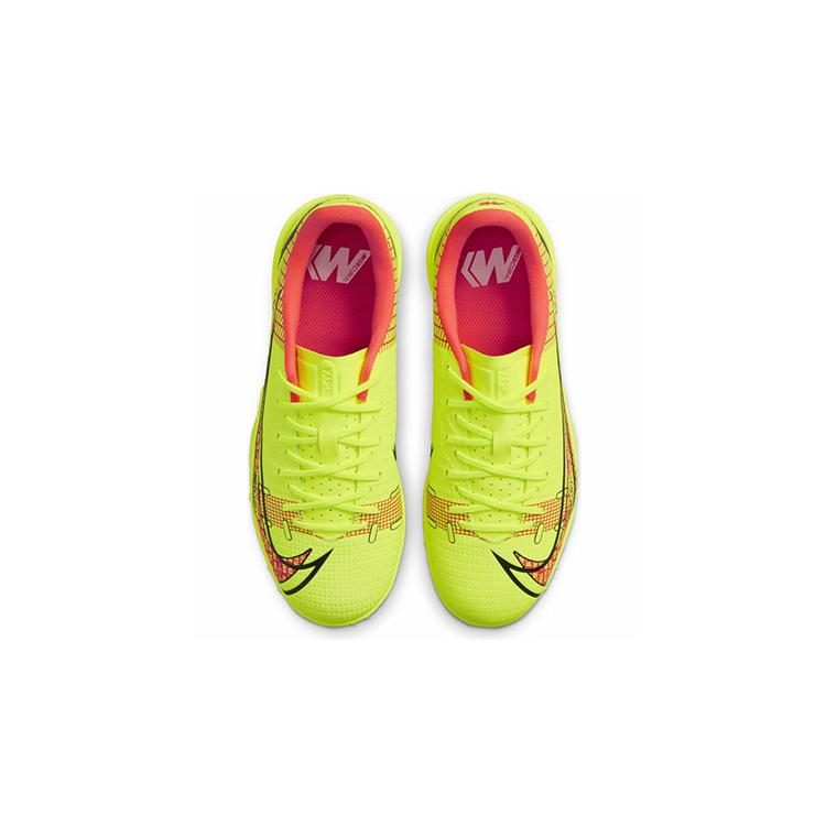 Nike Футбольные бутсы Mercurial Vapor 14 Assassin Academy TF Низкие Неоново-желтые Детские CV0822-760