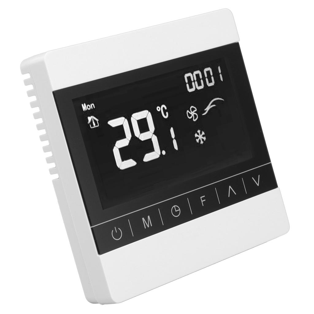 Термостат для напольного отопления AC220V Программируемый интеллектуальный контроллер температуры отопления