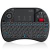 Ewin Wireless Mini with Touchpad and Mouse Japanese Integrated USB and Compatible Keyboard, 2.4GHz, Wheel, Layout, 8-Color Backlight, Mouse, Receiver,