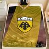 AEK Athens F.C  FlAannel Blanket, High quality Comfortable for All Seasons, Home Decor, Warmth and Comfort