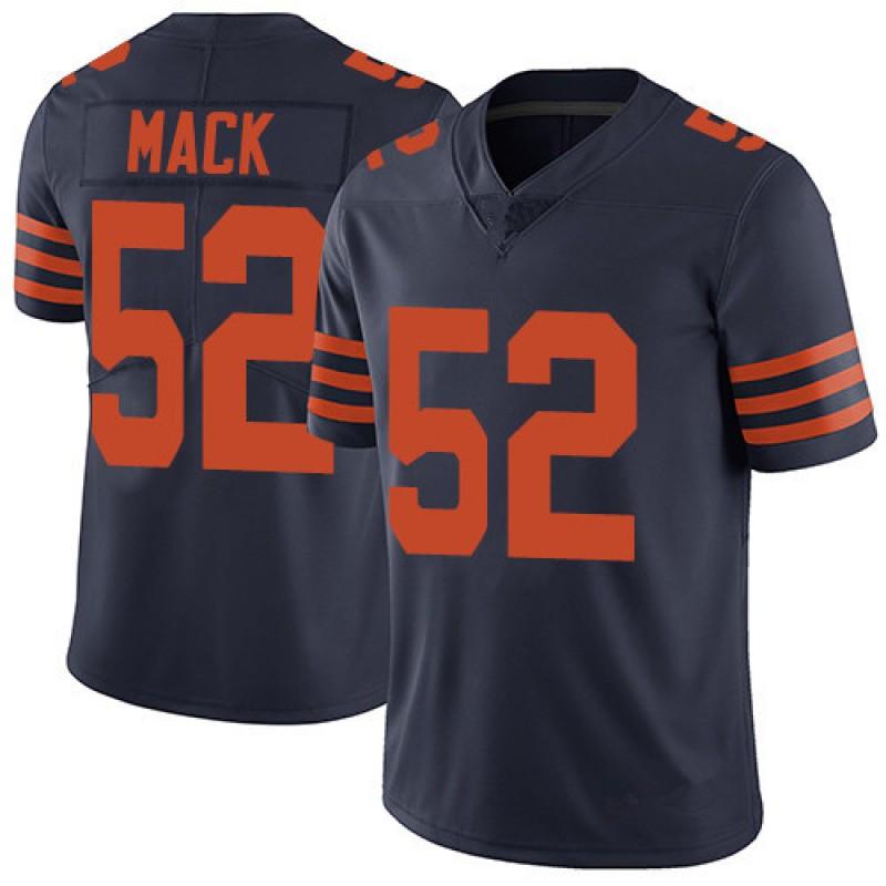 Chicago Bears Football Jersey - 52 MACK 1 FIELDS 18 WILLIAMS Mens Sports Game Uniform