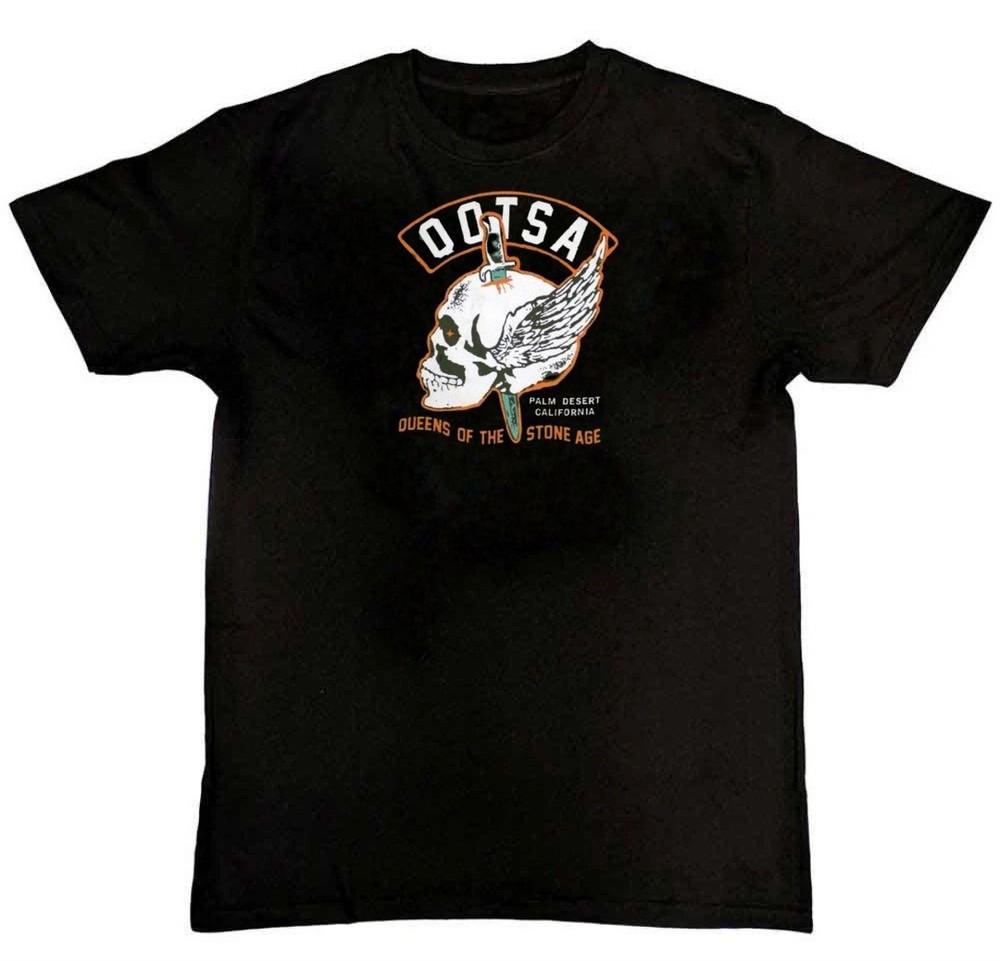 Queens Of The Stone Age Winged Skull Graphic Mens TShirt S M L XL 2 3 4 XL Unisex T-Shirt