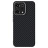 ABEEL Чехол для Oppo Reno14 5G, совместимый с MagSafe, задняя крышка с текстурой углеродного волокна