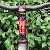 Aluminum Alloy Mountain Bike Bicycle Stem Extender Handlebar Stem Riser (Red)