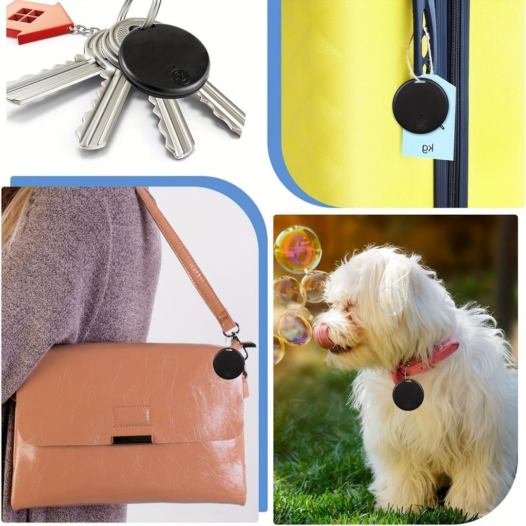 1pcs GPS Wireless Smart Tracking Finder, Anti-Loss Device With Keychain For Pet Cats Dogs Wallet Key