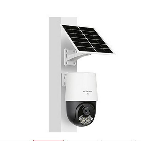 Mercury MIPC4286LH-F4GE 4MP Solar 4G Color PTZ Camera Kit with Auxiliary Heat and Free Data