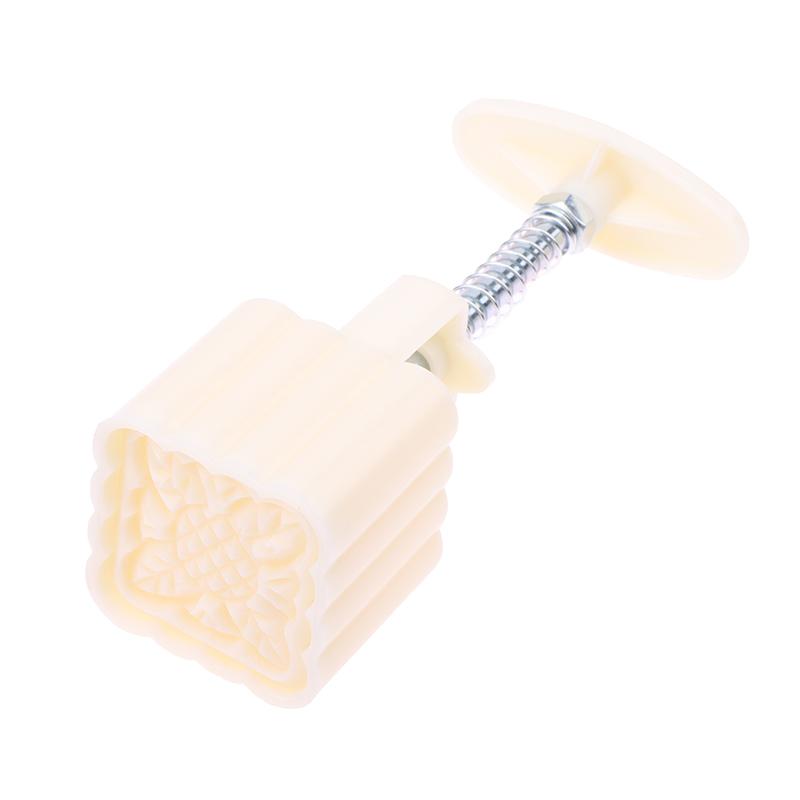 Форма для лунного пряника Праздник середины осени Форма для лунного пряника с ручным прессованием Цветок Инструменты для украшения лунного пряника Инструменты для прессования вручную