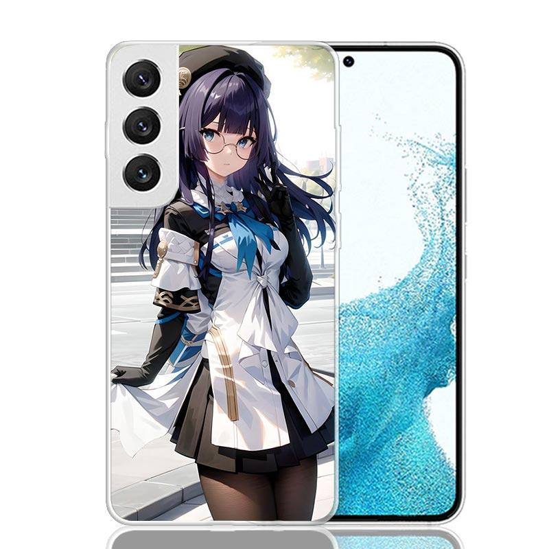 Чехол для телефона Honkai Star Rail Pelageya для Samsung Galaxy S26 S25 Edge S24 S23 FE S22 Ultra S21 Plus S20 + Fundas Cover Coque Gala