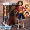 28 см Аниме Фигурка One Piece Уверенный Улыбающийся Луффи Кукла с меняющимся лицом Три Формы Фигурка Действия Модель Игрушки Наборы Рождественские подарки