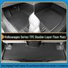 2020 SAIC Volkswagen Tharu TPE Waterproof Eco-Friendly Car & Trunk Floor Mats