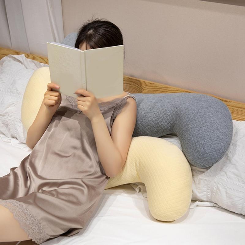 Long 80cm Plushes Support Pillow For Maternity Back Pains Relief Kids Safe Washable Home Decoration For Pregnancy Suppor