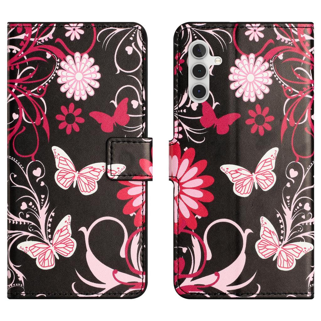 For Samsung Galaxy A56 5G Case Pattern Print PU Leather Wallet Phone Cover