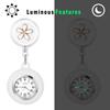 Nurse Watch with Silicone and Stretchable Cute Flower Nurse Quartz Pocket Nurse Accessories Perfect Gift for Nurses and Childcare Workers On Day Clip,