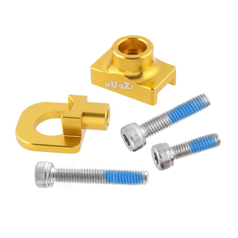 1Pcs Bicycle Chain Adjuster Tensioner Fastener Aluminum Alloy Bolt For Bmx Fixie Bike Single Speed Bicycle Bolt Screw