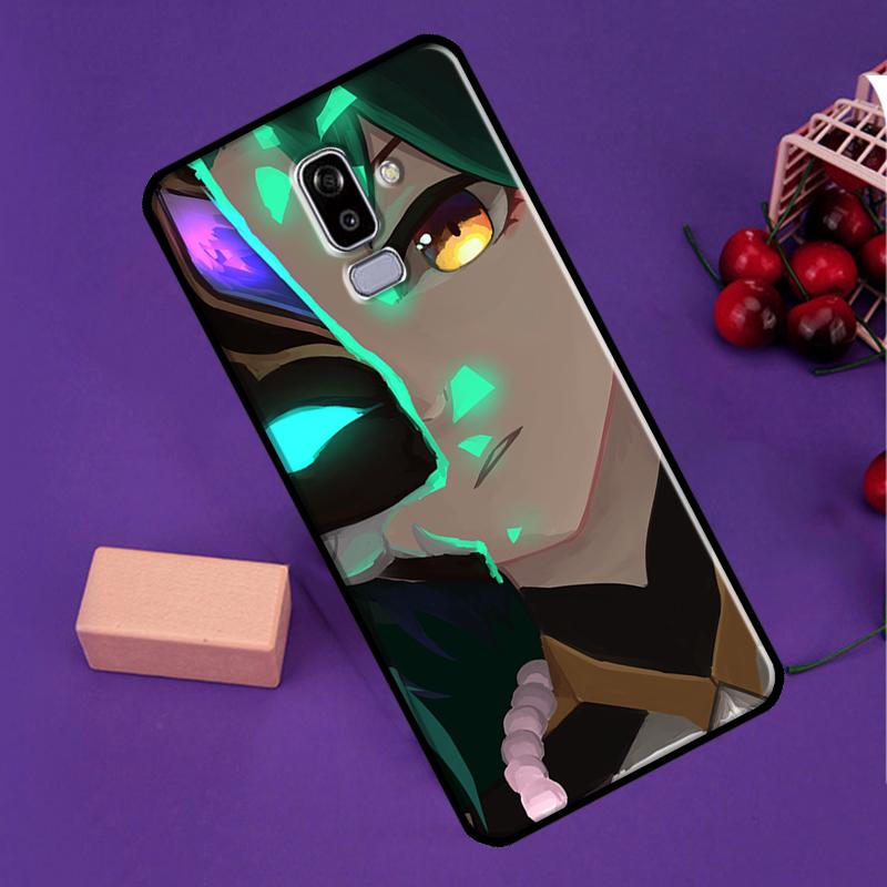 Чехол Genshin Impact Сяо для Samsung Galaxy M06 M31 M11 M13 M53 M12 M32 M52 M35 M55 M15 M14 M34 M54 M16 M36 M56