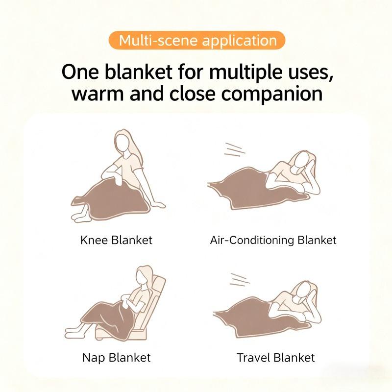 K-Pop Demon Anime Hunter Nap Blanket Blanket Flannel Sofa Cover Blanket Home Travel Camping Sofa Picnic Naptime Blanket