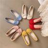 Fashion Women Ballet Flat Shoes Four Season Comfortable Anti Slip Outdoor Casual Shoes Fashion Bowknot Retro Candy Color Ladies Shoes