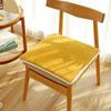 Soft Plush Chair Pads Winter Indoor Warmth Chair Covering Nonslip Comfort Dining Seat Pads Stool Mat Cover for Home Patio Kitchen Office Dorm