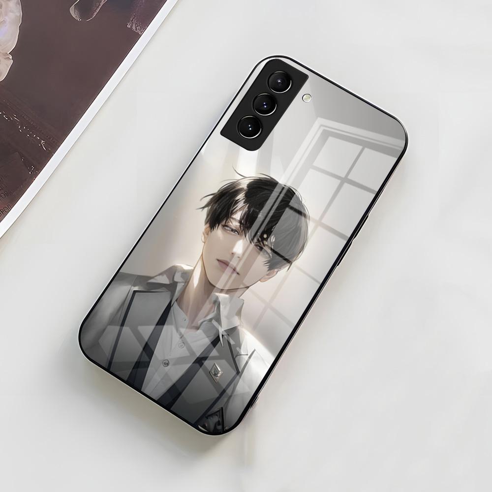 Чехол-телефон 'Всеведущий читатель' Для Samsung A56 A36 A26 A16 A15 A25 A35 A55 A14 A34 A24 A54 Стеклянный чехол